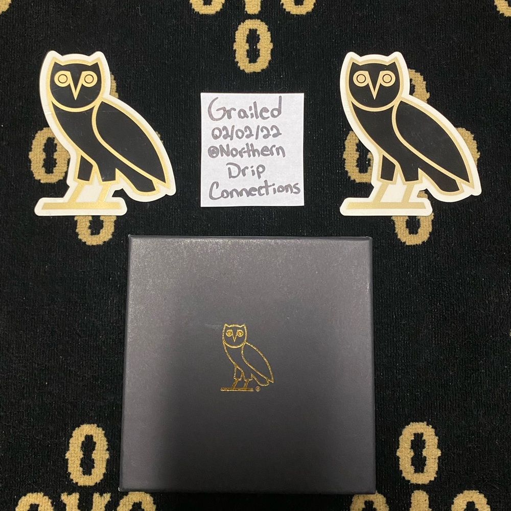 Black OVO Coaster Set